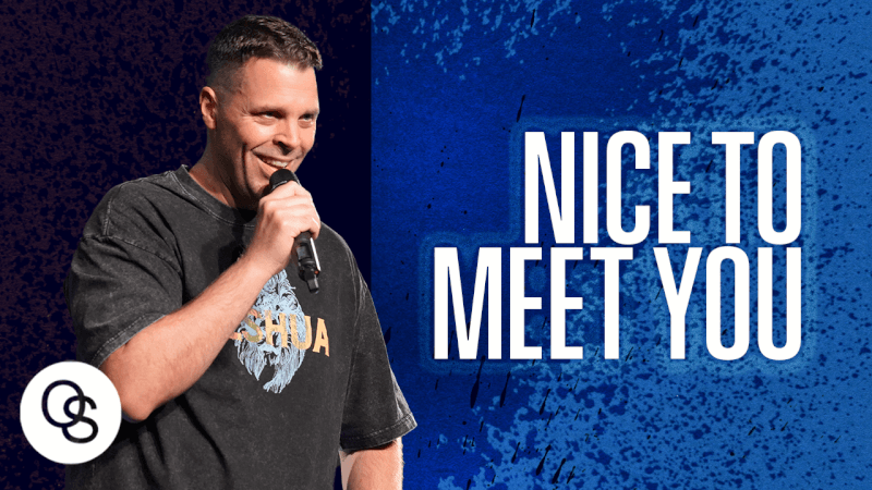 In “Nice To Meet You", Pastor Jeff Gwaltney of One Seed Church shows us our tendency to not see Jesus when we create distance in our relationship with Him.  Over time, we slowly forget how God interacts in our life and perhaps think he’s absent and mistake a new encounter with someone we’ve actually known for a very long time.

#oneseedchurch #jeffgwaltney #nicetomeetyou #jesus #god #bible #faith #prophecy #pastorjeffgwaltney #oneseed #miracles #faith #fear #growth #freedom #sermons #2025sermon #onlinechurch #churchonline

Subscribe to receive our latest messages: https://bit.ly/3tNHSgq

To support this ministry and help us continue to reach those who don't know Christ:
https://oneseedchurch.org/giving/

One Seed Church - O'Fallon exists to extend the love and teachings of Jesus Christ.
One Seed Church, led by Pastor Jeff Gwaltney, is based in St. Louis, Missouri.

Discover God's perfect plan made just for you!
One Seed Church is filled with a diverse group of excited and thriving people from all walks of life, coming together to live out the mission of Jesus Christ. Come join the family.

——
Stay Connected
One Seed Church Website: https://bit.ly/2NawSZh
One Seed Church Facebook: https://bit.ly/3hLqKTD
One Seed Church Instagram: https://bit.ly/2VSXQJC
One Seed Church Twitter: https://bit.ly/3tMFc2A
Jeff Gwaltney YouTube: https://bit.ly/3Ex3d2o
Jeff Gwaltney Facebook: https://bit.ly/3ltM6pG
Jeff Gwaltney Instagram: https://bit.ly/3hJOTd7
Jeff Gwaltney Twitter: https://bit.ly/3hIJ7Zr